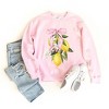 Simply Sage Market Women's Graphic Sweatshirt Coquette Lemon Bundle - 2 of 2