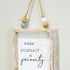 VIP Wood 10.5 in. White Priority Wall Sign - 4 of 4