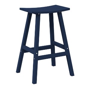 WestinTrends Outdoor Patio Adirondack Counter Height Stool Chair - 1 of 4