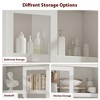 Garvee Tall Storage Cabinet, Farmhouse Large Wood Bookcase, Kitchen Pantry, Bathroom Cabinet with Doors for Dining, Office, Living Room, 70.4" - 3 of 4