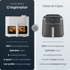 Chefman Crispinator 8-Quart Air Fryer with Powerful, Whisper-Quiet DC Motor & 450°F Max Temp - 2 of 4