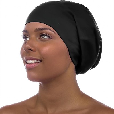 Extra Large Swim Cap - for Long Hair, Dreadlocks, Weaves, Hair Extensions, Braids, Curls & Afro
