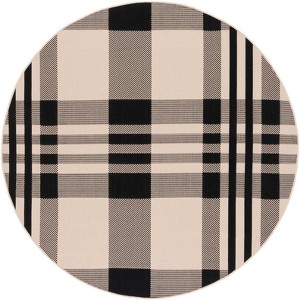 Courtyard CY6201 UV & Stain Resistant Non-Shedding Power Loomed Indoor/Outdoor Rugs - Safavieh - 1 of 4