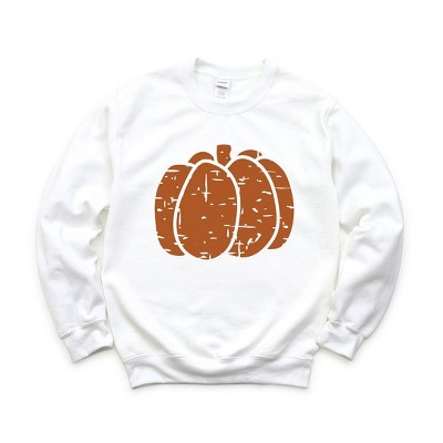 Simply Sage Market Women's Graphic Sweatshirt Pumpkin Grunge