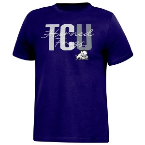 NCAA TCU Horned Frogs Girls' T-Shirt - 1 of 3