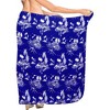 LA LEELA Women's Beach Cover Up Wraps Skirt Beachwear Swim Summer Pareos Long Swimwear Coverups Bathing Suit Cover-Up Bikinis Cover Up One Size - 2 of 4