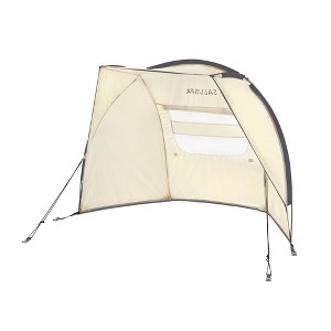 Bestway SaluSpa Windproof UV Protection Sun Shade Canopy Attachment Accessory with Mesh Windows for Round Inflatable Hot Tub Spas (Canopy Only) - 1 of 4