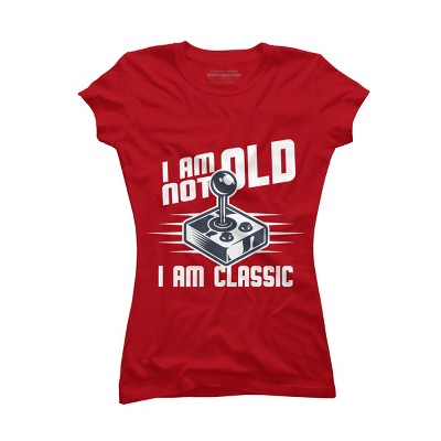 Junior's Design By Humans I Am not Old I am Classic By nerdycorner T-Shirt