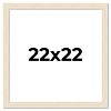 PosterPalooza | 22x22 Wide Barnwood Picture Frame, UV Acrylic, 6 Finishes - Grey, Brown, White, and Black - 2 of 4