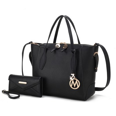 MKF Collection Bruna Vegan Leather Women’s Tote Bag with Wallet by Mia K
