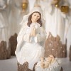 Sullivans "Tree Carved" Nativity Multicolor 8"H Resin Set of 7 - 2 of 3