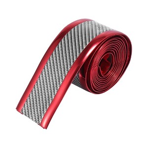 Unique Bargains Car Door Sill Protector Carbon Fiber Edge Strip Cover - 1 of 3
