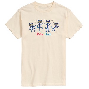 Men's - Pete the Cat - Dance Short Sleeve Graphic T-Shirt - 1 of 4