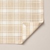 Grid Plaid Cotton Tablecloth Beige/Cream - Hearth & Hand™ with Magnolia - 3 of 3