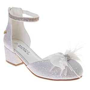 Badgley Mischka Girls' Kids Heels Classy Dress Shoes - 1 of 4