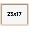 PosterPalooza | Classic Modern Yellow Picture Frame - UV Acrylic, Backing Board, Hanging Hardware Included - 2 of 4