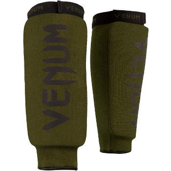 Adults' Standard Black MMA Shin Guards