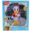 Gemmy 3.2 ft. Tall LED Donald Duck in Santa Outfit Christmas Inflatable - 4 of 4