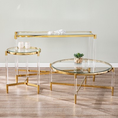 Colter Acrylic Table Collection Aiden Lane Target