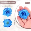Unique Bargains Home Housewarming Decor DIY Craft Artificial Roses Head 100 Pcs - 2 of 4