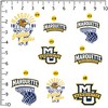 Marquette University Basketball Sports Miscellaneous 100Ct. Sticker Pack - 2 of 4