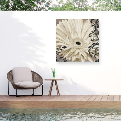 "Winter White I" Outdoor Canvas