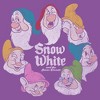 Girls Snow White and the Seven Dwarfs Classic Faces Distress T Shirt - 2 of 4