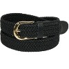 CTM Women's Elastic Braided Stretch Belt (Pack of 2) - 4 of 4