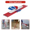 Professional Grade Aluminum Magnesium Alloy Concrete Bull Float with Adjustable Bracket & 4-Piece Handle Kit - Cement Finishing Tool - 3 of 4