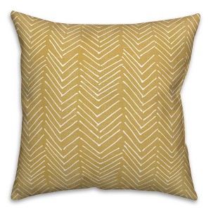 Creative Products Scribble Chevron 5 16 x 16 Indoor / Outdoor Pillow - 1 of 4