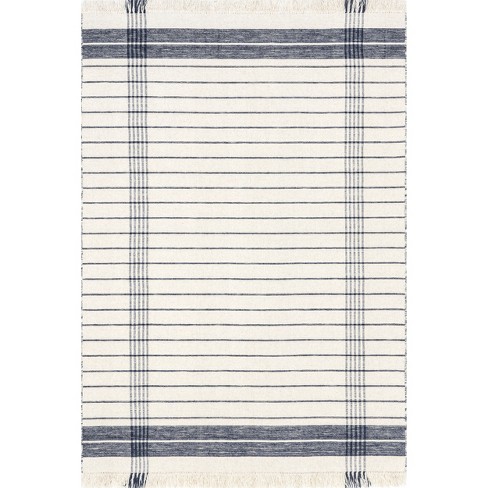 Nuloom Aster Chunky Knit Wool Area Rug, 8' X 10', Ivory : Target