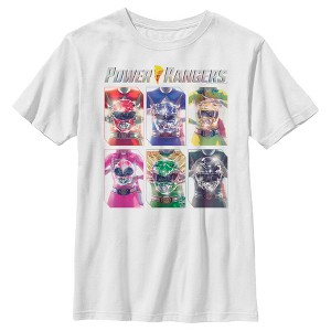 Boy's Power Rangers Character Helmets T-Shirt - 1 of 4