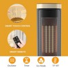 SUGIFT 1500W Space Heater for Indoor Use, 16" Portable Electric Heaters Fan for Bedroom - 3 of 4