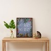 Joy Laforme Christmas Merry Merry Wreath Framed Art Canvas - Society6 - 3 of 4