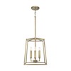 Capital Lighting Thea 4 - Light Chandelier in  Aged Brass - 3 of 3