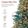 Best Choice Products Pre-Lit Blue Spruce Christmas Tree w/ Foldable Base, Incandescent Lights - 3 of 4