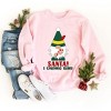 Simply Sage Market Women's Graphic Sweatshirt Santa I Gnome Him - 3 of 4