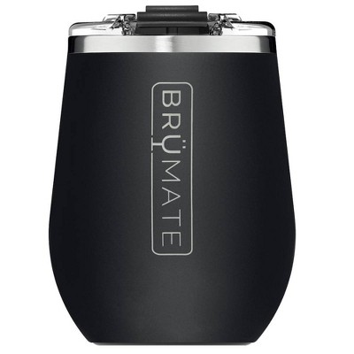 BRUMATE 14oz Uncork'd Stainless Steel Wine Tumbler Matte Black