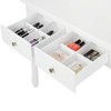 Karl Home | Vanity Desk with Touch LED Light Strip and Stool - 2 of 4