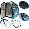 PetAmi Premium Dog Backpack Carrier Small Large Cat Puppies, Ventilated Pet Hiking Travel Bag, Airline Approved Safety Camping Biking - 3 of 4