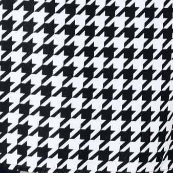 black houndstooth
