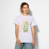 Women's Moroney Lucky Short Sleeve Graphic T-Shirt - White - 2 of 3
