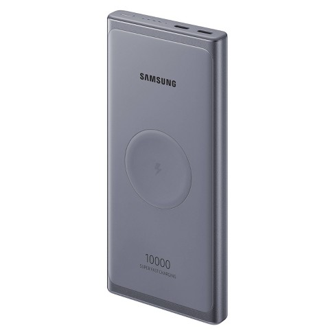 Samsung 10000mah 25w Wireless Power Bank - Silver : Target