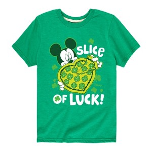 Boys' - Disney - Slice Of Luck Short Sleeve Graphic T-Shirt - 1 of 4