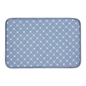 Bone Dry Printed Trellis Paw Pet Mat - 1 of 4