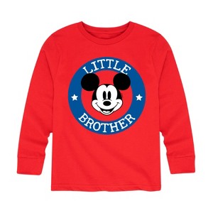 Boys' - Disney - Mickey Little Brother Long Sleeve Graphic T-Shirt - 1 of 4