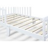 PAGED Toddler Bed Wooden Baby Bed Frame with 4 Side Guardrails and Slatted Deisgn for Bedroom - 3 of 4