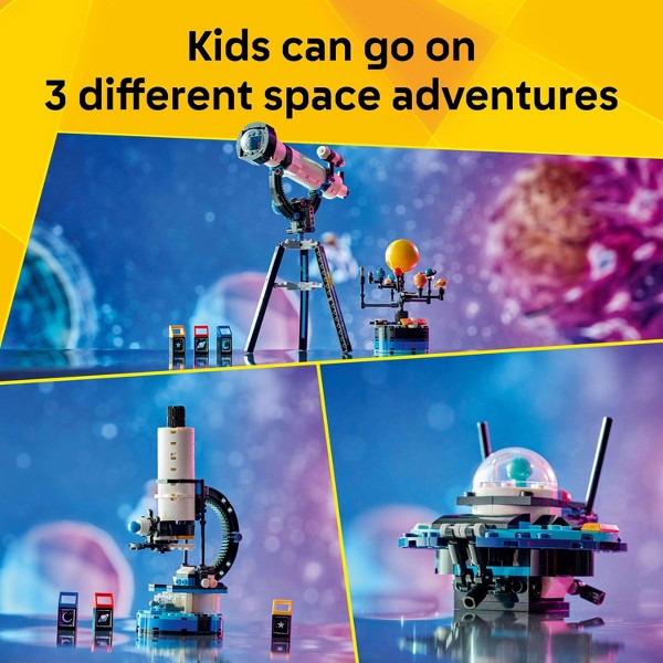 LEGO Creator 3 en 1 Telescopio de Exploración Espacial 31378 3