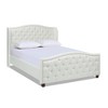 Queen Size Platform Bed with Upholstered Headboard for Bedroom - 3 of 4