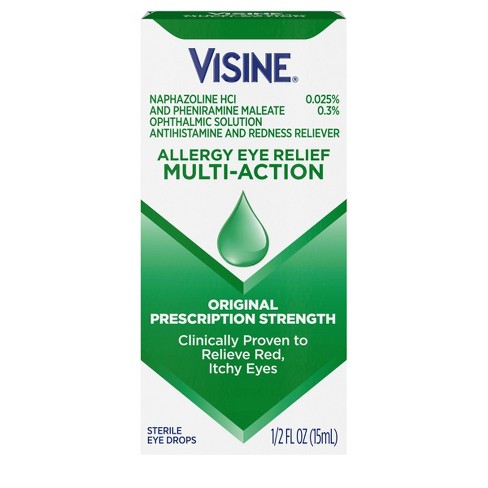 Visine-A Eye Allergy Relief Eye Drops .5-oz. - image 1 of 4
